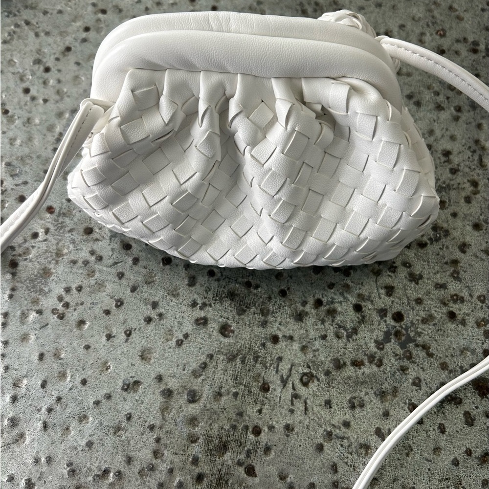 The perfect, white evening bag! Nwot